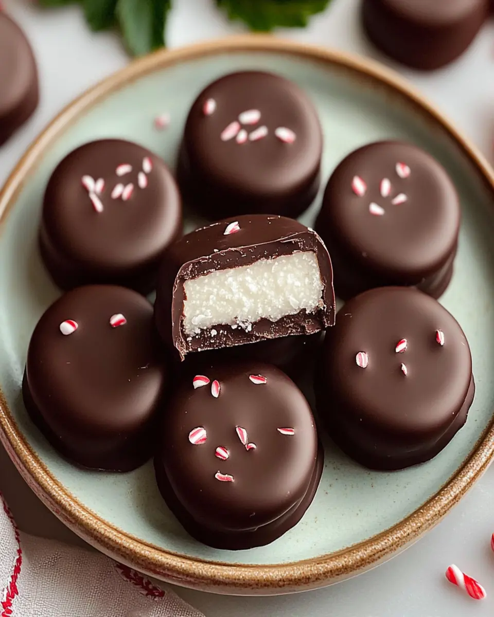 Irresistible Homemade Peppermint Patties Recipe First Image First Image