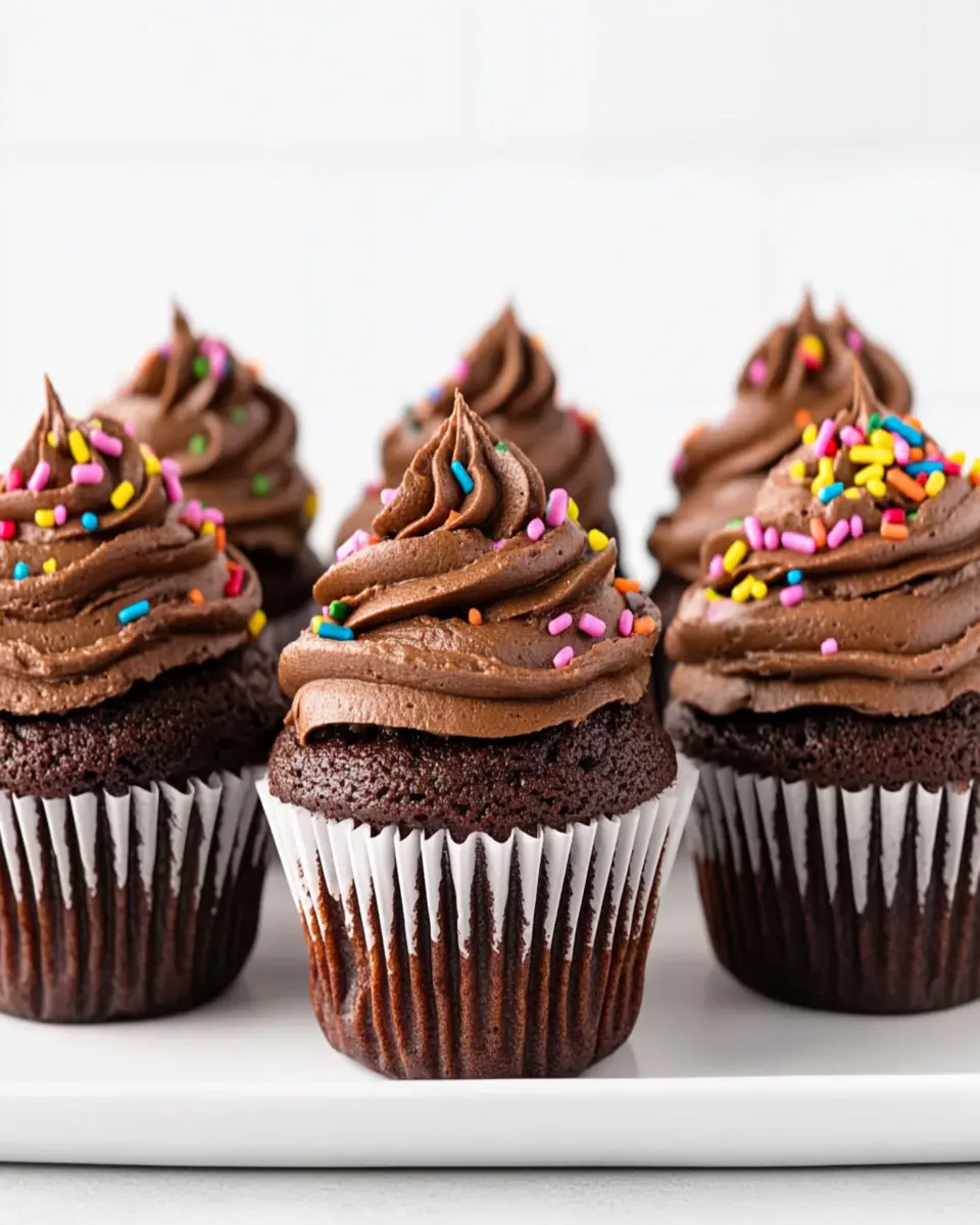 Vegan Chocolate Cupcakes First Image First Image