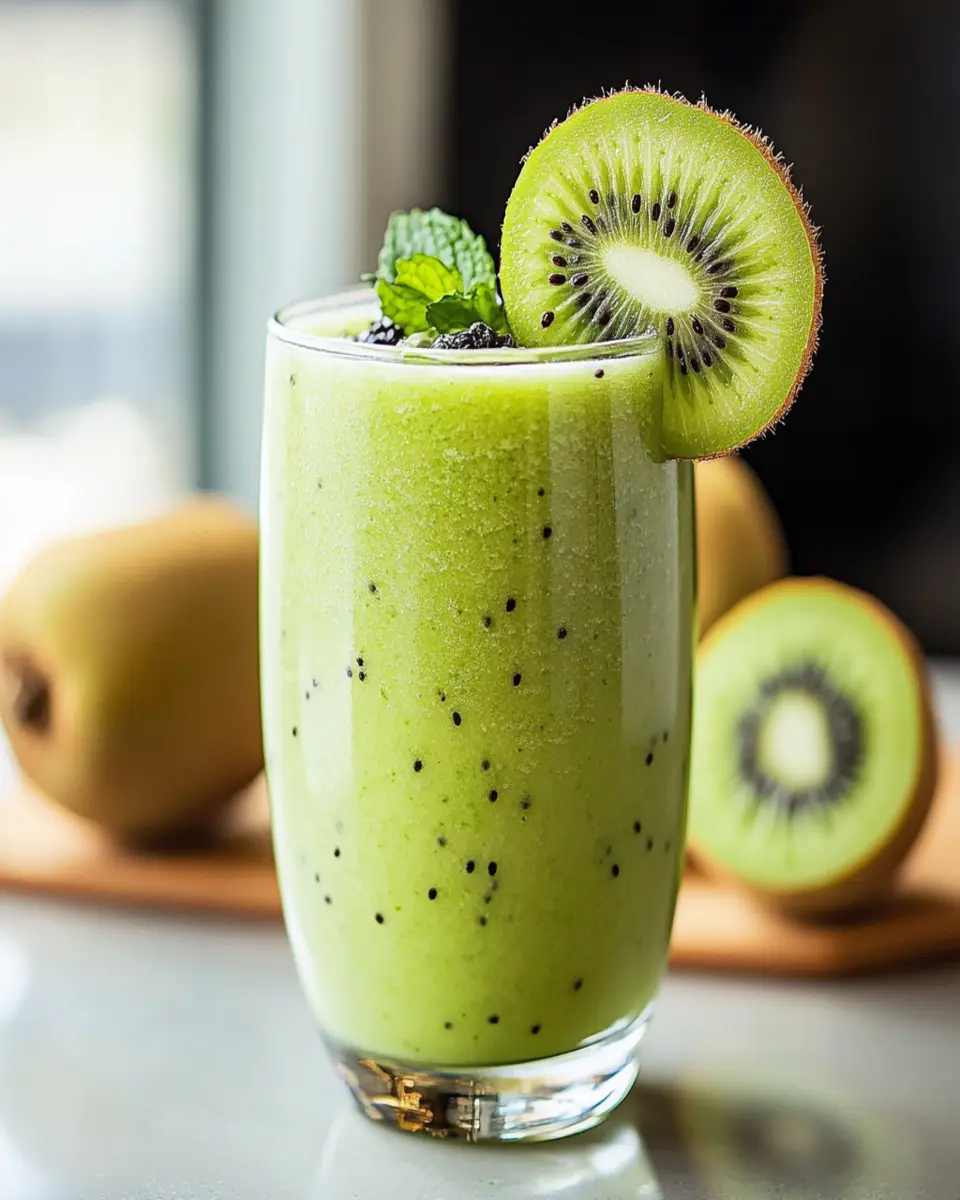 Kiwi Smoothie Recipe: Refreshing and Delicious First Image First Image