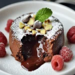 Flourless Chocolate Molten Lava Cake First Image First Image