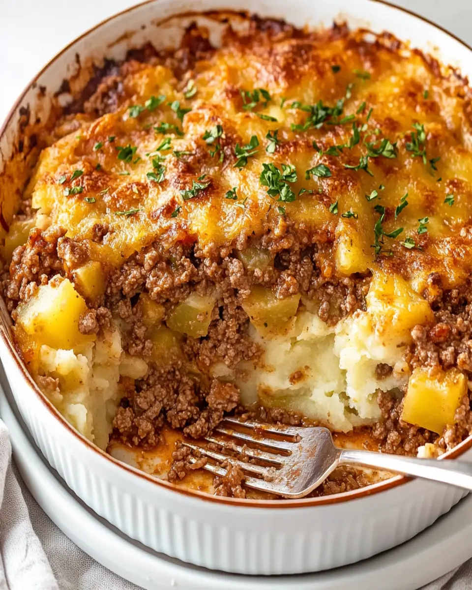 Ground Beef and Potato Casserole First Image First Image