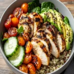 Savory Chicken Power Bowl: The Ultimate Balanced Meal for Flavor, Energy, and Comfort First Image First Image