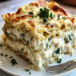 Amazing 9-Layer Chicken Alfredo Lasagna That Melts in Your Mouth First Image First Image