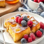 Quick and Easy Brioche French Toast Casserole Recipe First Image First Image