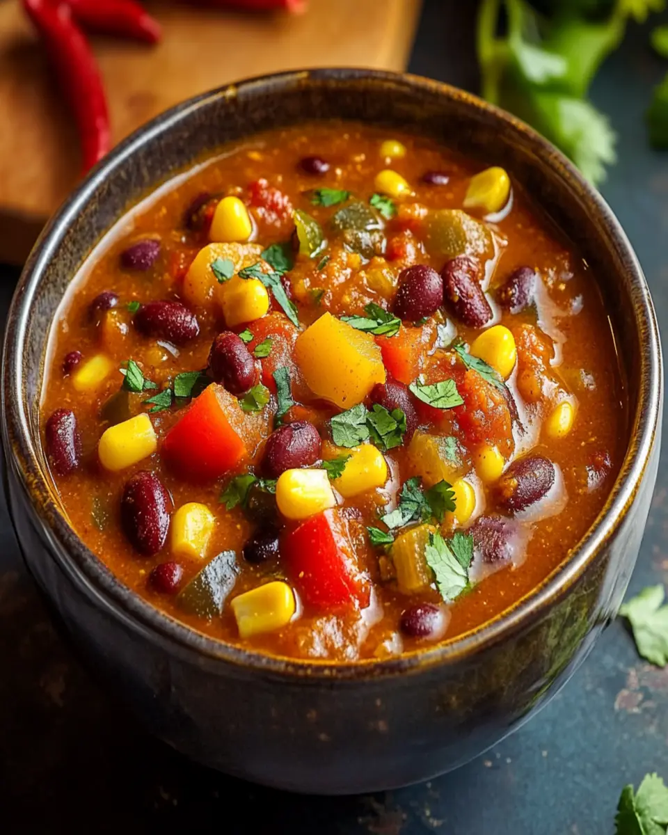 Vegetarian Pumpkin Chili First Image First Image