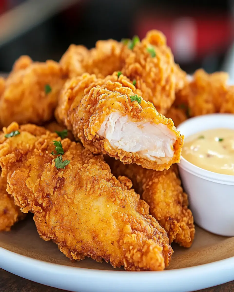Fried Chicken Tenders First Image First Image
