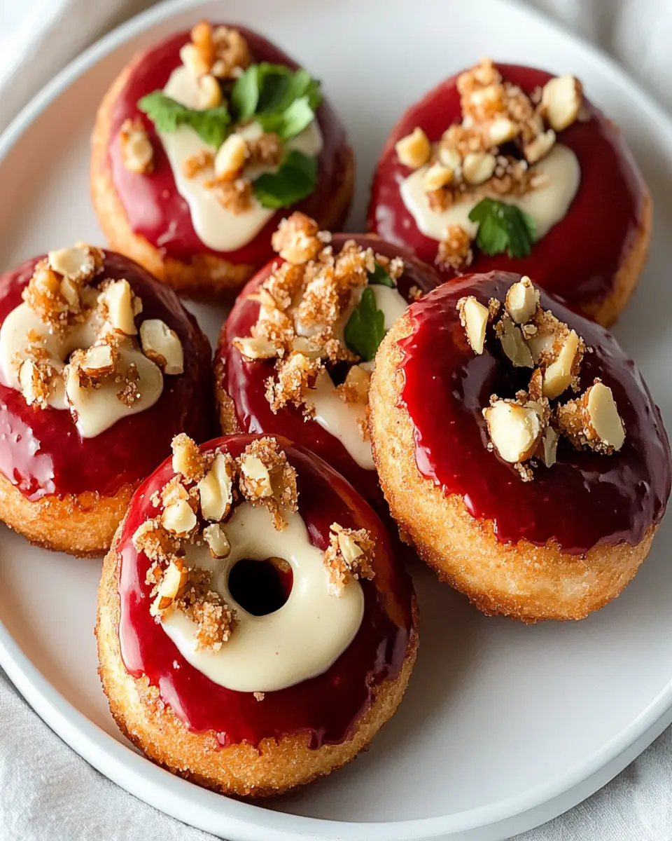 Keto Red Velvet Doughnuts First Image First Image