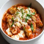 Easy Cottage Cheese Chicken Parm Bowl First Image First Image