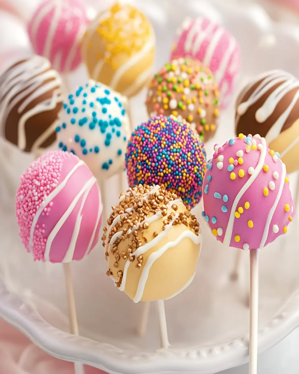 How to make Cake Pops First Image First Image