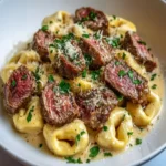 Creamy Steak Tortellini First Image First Image