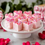 Pink Valentine’s Day Fudge Recipe First Image First Image