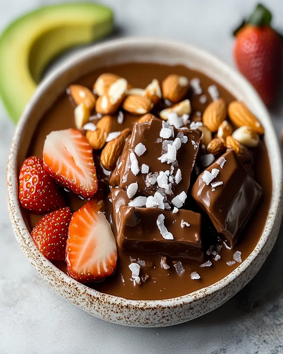 Keto Chocolate Fondue with Low-Carb Dippers First Image First Image