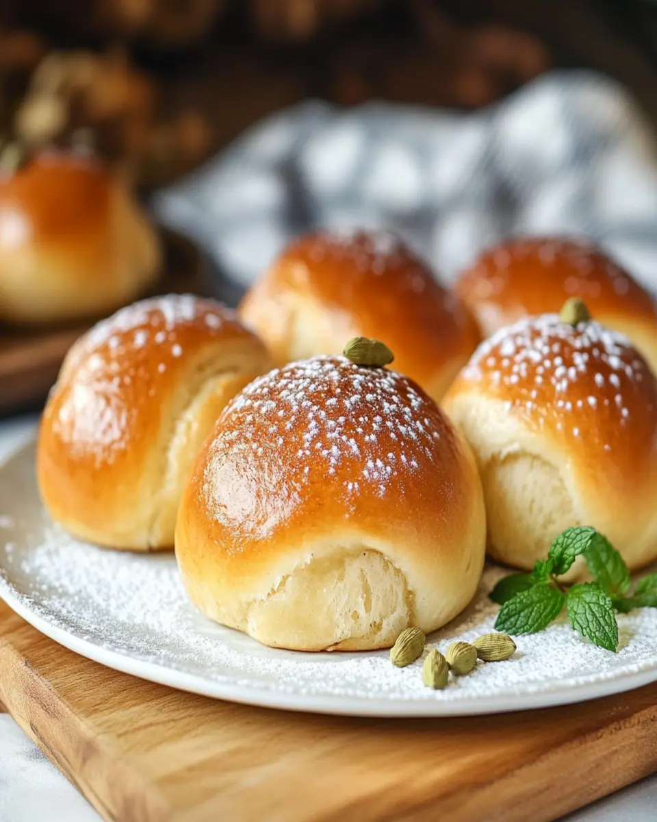Hveteboller (Norwegian Cardamom Buns) First Image First Image