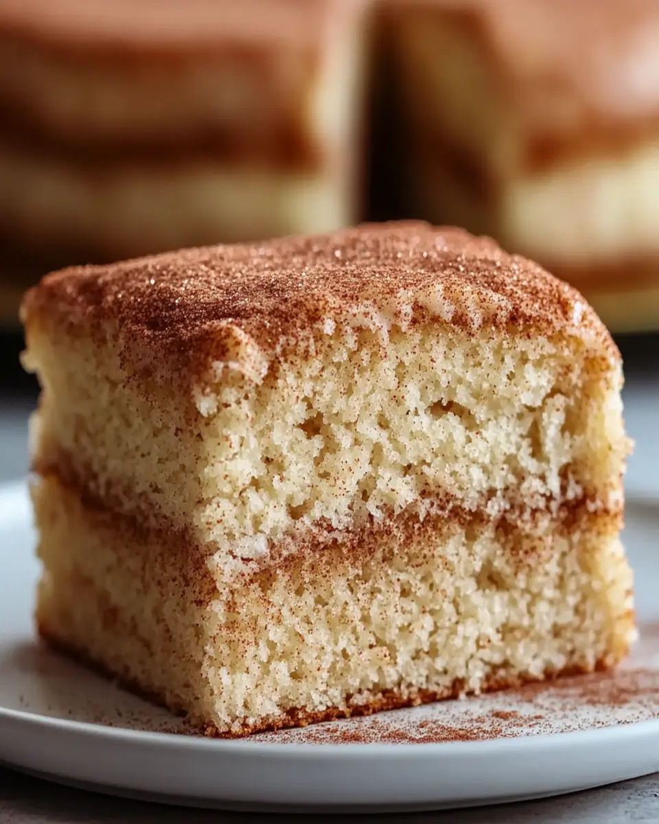 Snickerdoodle Cake First Image First Image