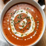 Roasted Red Pepper Soup First Image First Image