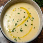 Healthy Cauliflower Soup First Image First Image