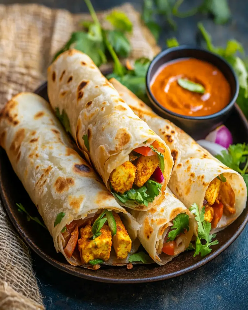 Paneer Kathi Roll First Image First Image