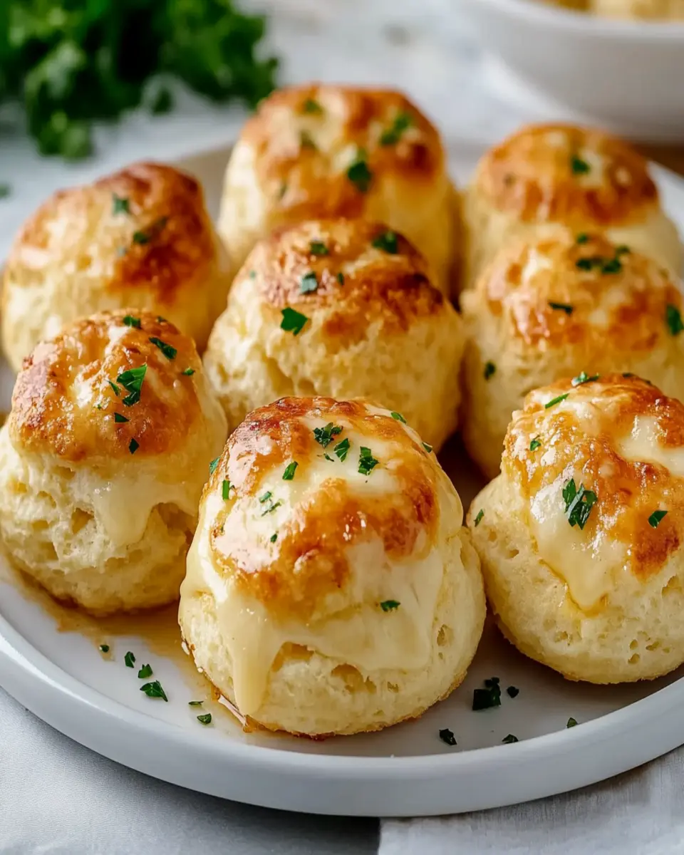 Pillsbury Biscuit Garlic Butter Cheese Bombs First Image First Image