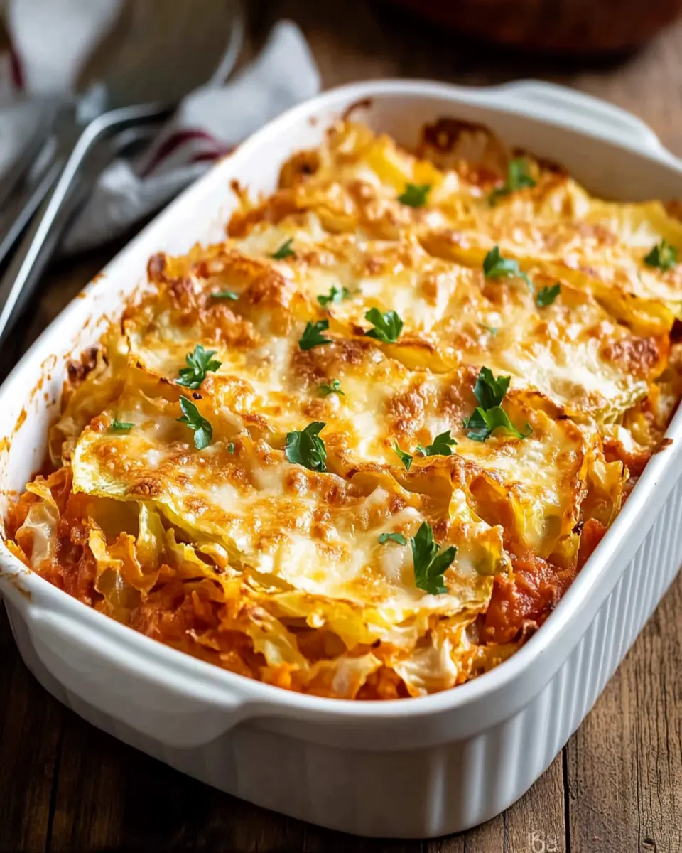 Cabbage Casserole First Image First Image