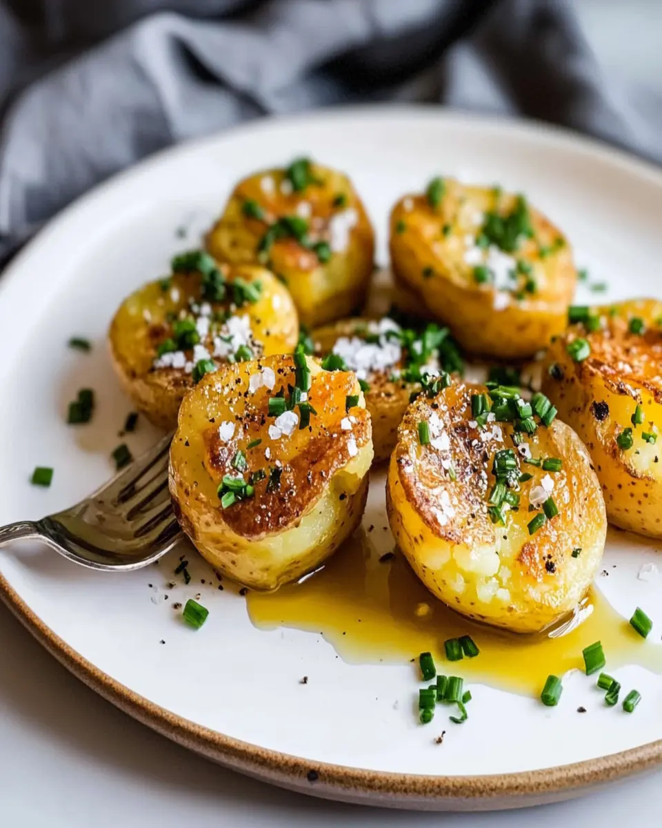 Easy Smashed Potatoes Recipe First Image First Image