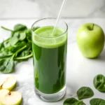 Spinach Juice Recipe (Juicer or Blender) First Image First Image