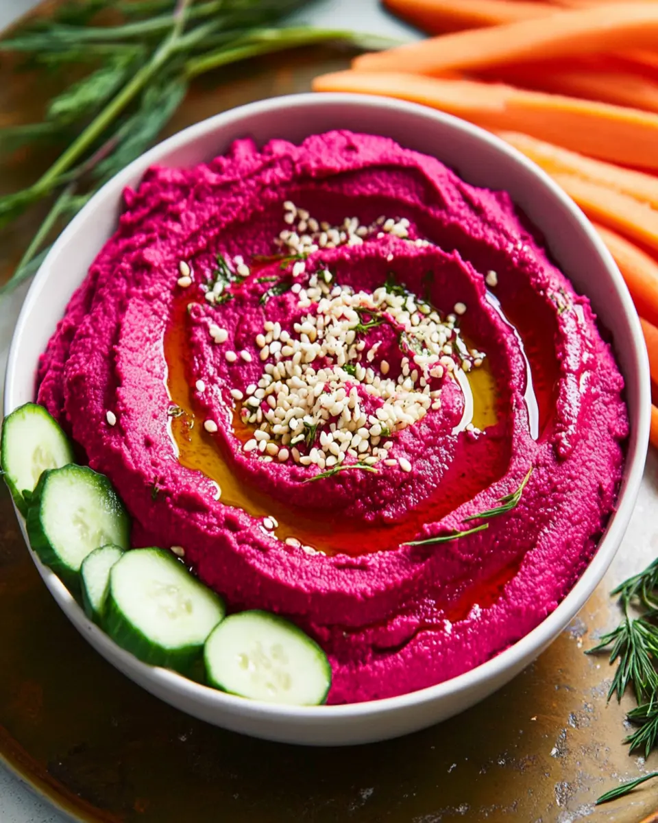 Beet Hummus First Image First Image