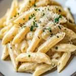 Easy Creamy Garlic Penne-Quick & Delicious Pasta First Image First Image
