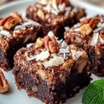 TOASTED COCONUT PECAN BROWNIES that Delight Every Bite! First Image First Image