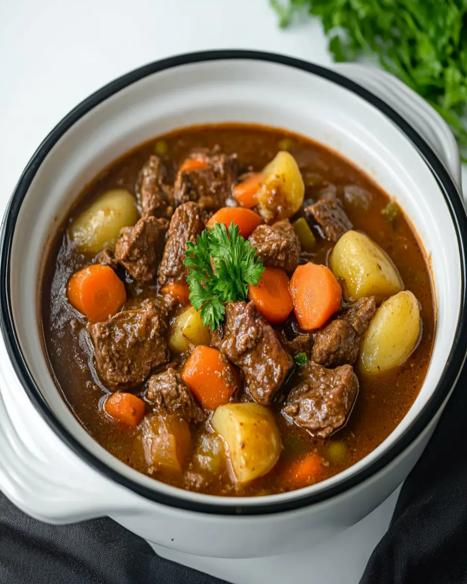 Crockpot Beef Stew First Image First Image