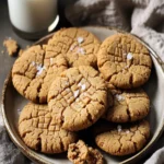Salted Peanut Butter Cookies First Image