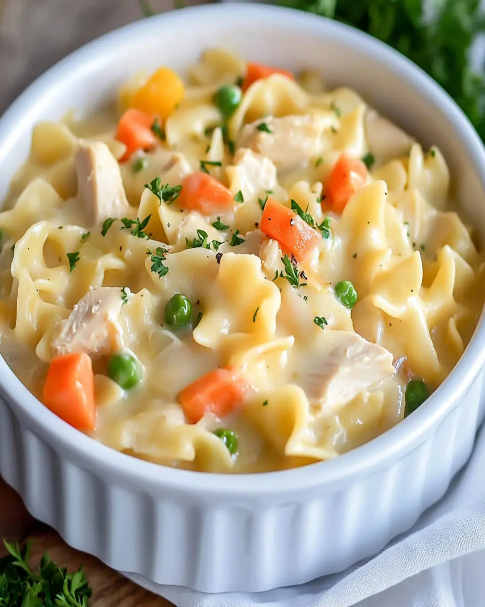 Instant Pot Chicken Noodle Casserole First Image First Image
