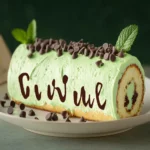 Mint Chip Cake Roll Recipe First Image First Image