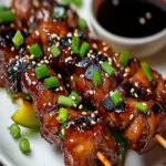 Easy Teriyaki Beef Skewers- Grilled & Delicious First Image First Image