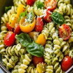 Refreshing Cold Pesto Pasta Salad Recipe for Summer Fun First Image First Image