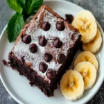 Decadent Banana Bread Brownies for Your Sweet Tooth Cravings First Image First Image