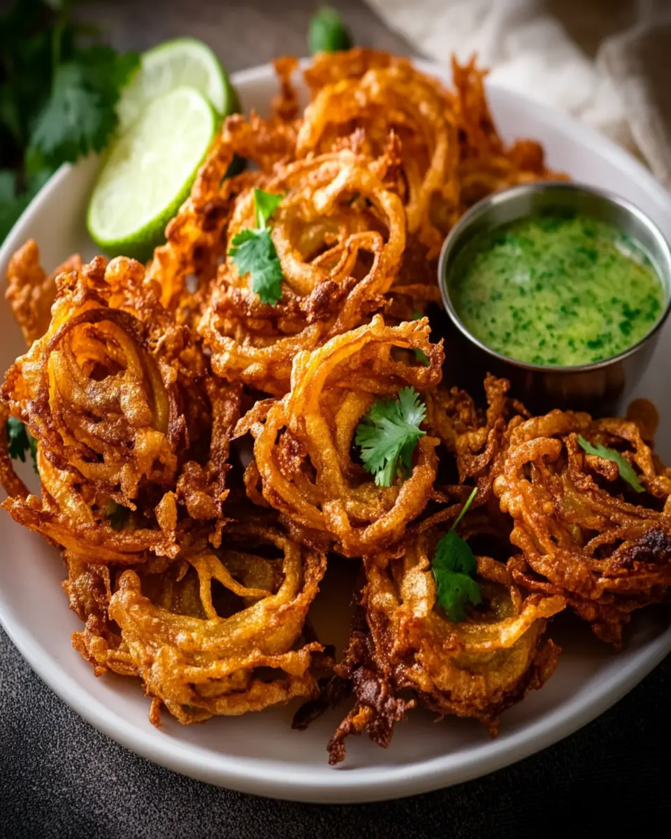 Onion Bhaji First Image First Image