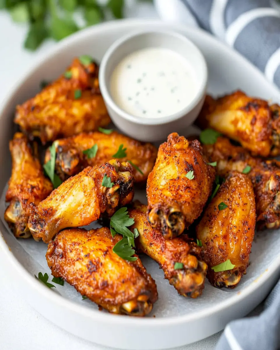 Air Fryer Chicken Wings First Image First Image