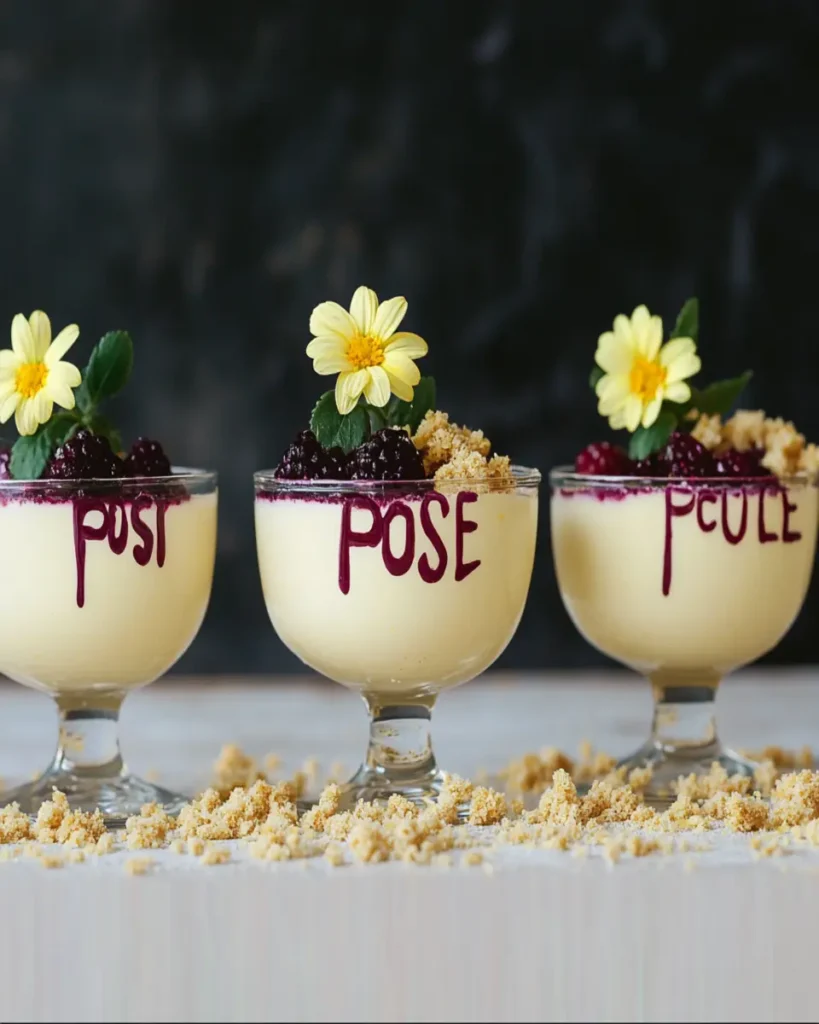 British Lemon Posset Recipe First Image First Image