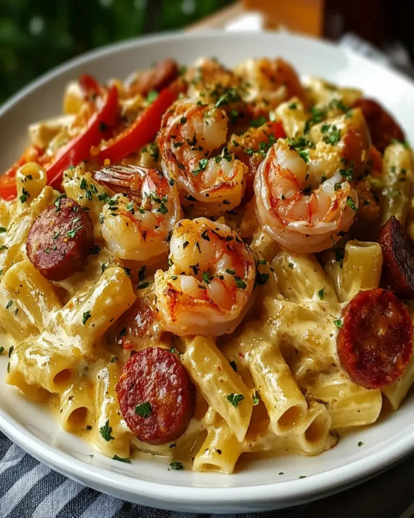Creamy Pappadeaux Mardi Gras Pasta First Image First Image