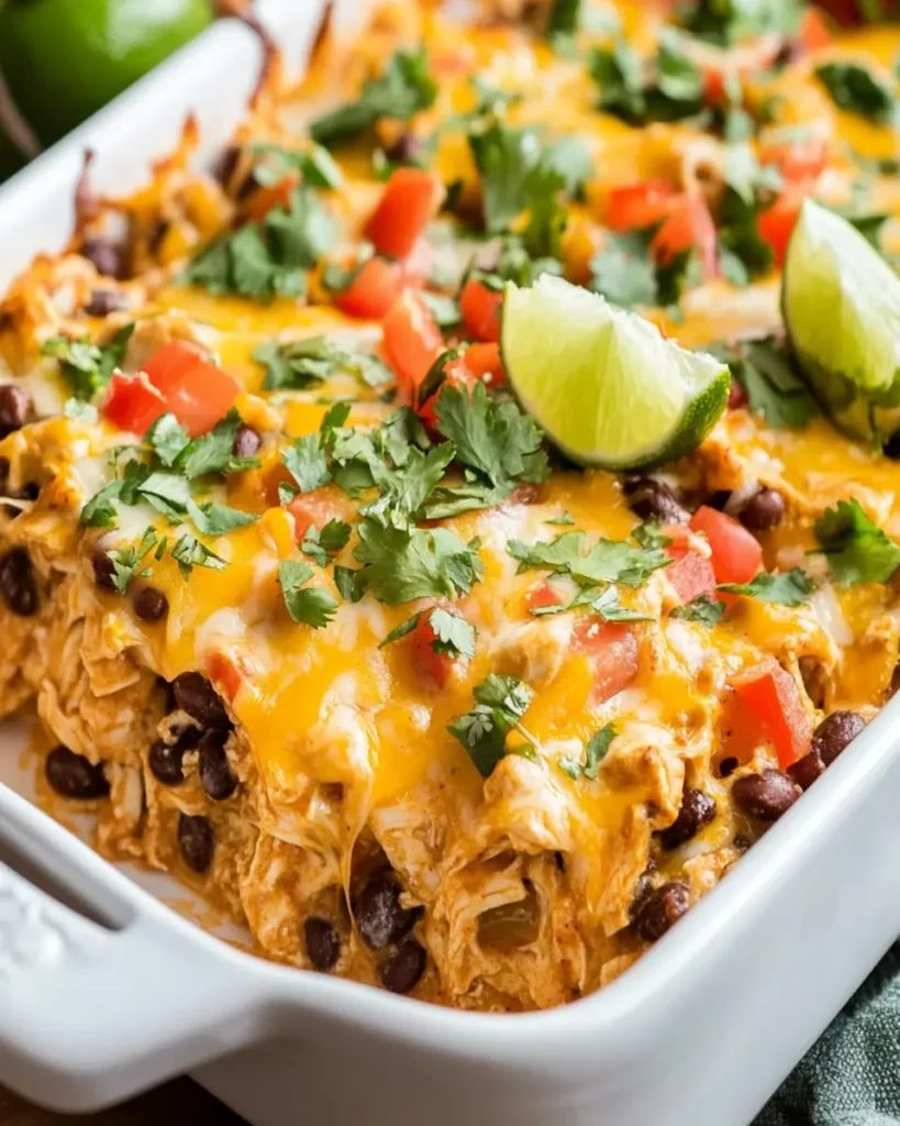 Chicken Burrito Casserole First Image First Image