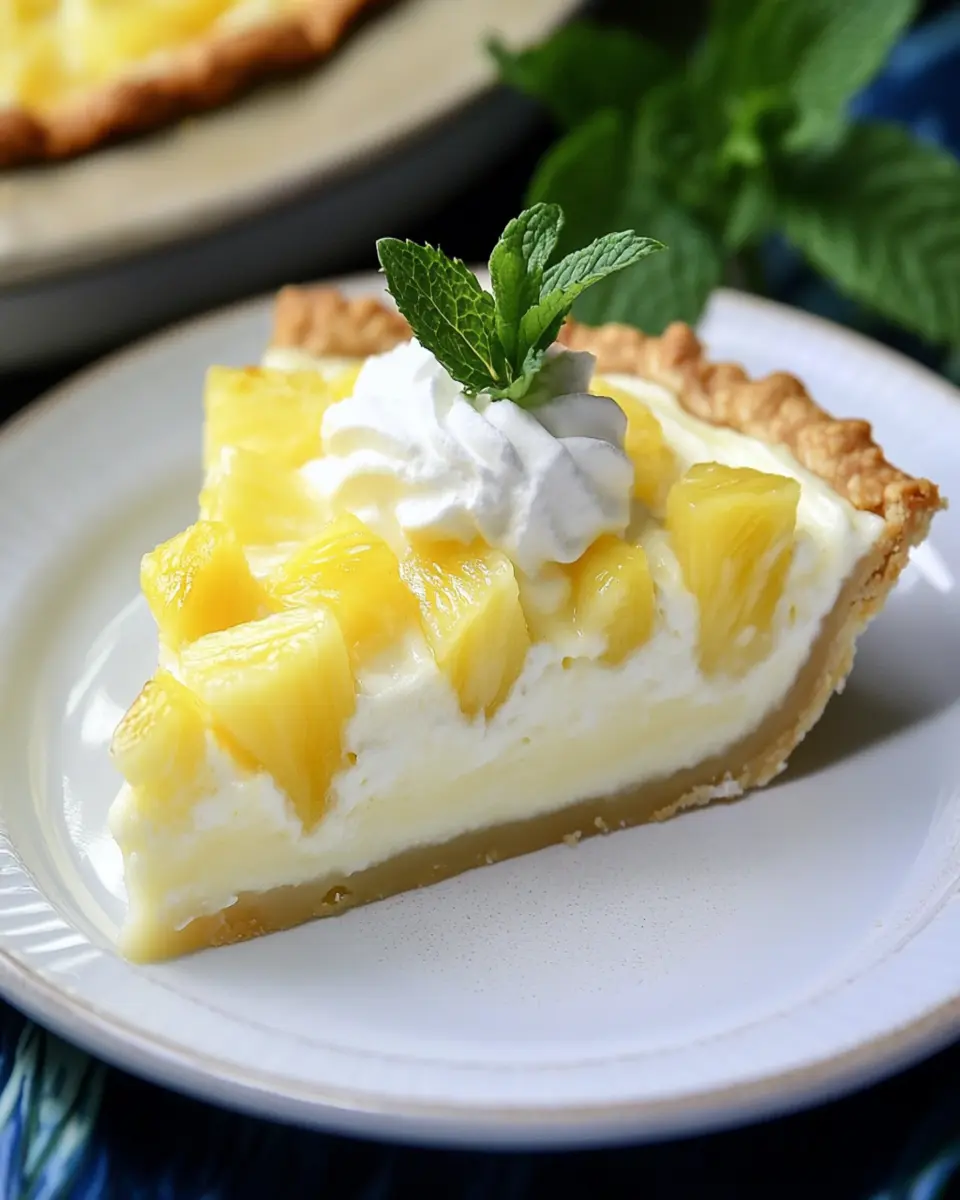 Frozen Pineapple Pie First Image First Image