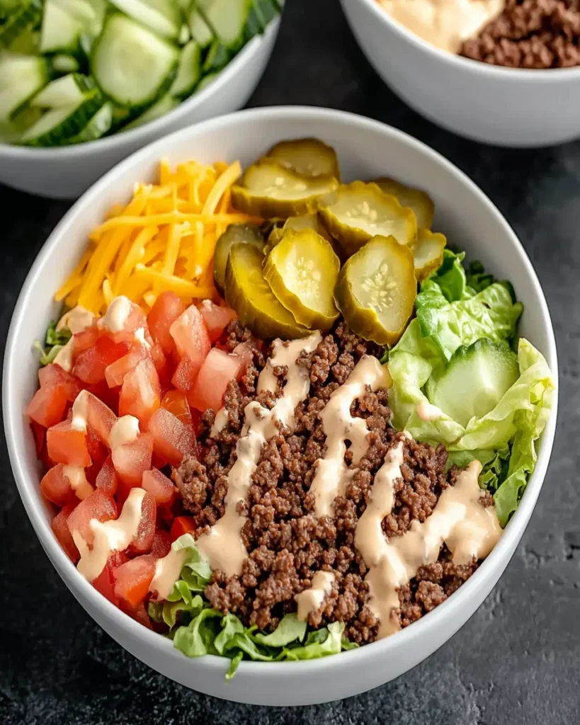 Cheeseburger Bowls First Image First Image