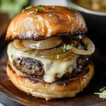Irresistible French Onion Soup Burgers Recipe to Savor First Image First Image